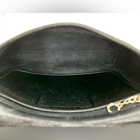 Vintage COACH Black #9135 Small Hippie Flap with Nickel Hardware - Picture 11 of 13